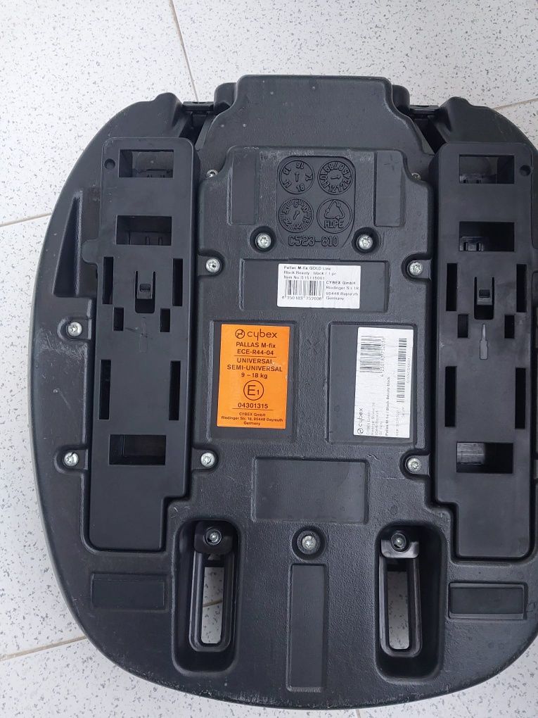 Cybex Solutions S-Fix Cadeira Auto com acessórios  M-fix para grupo 1