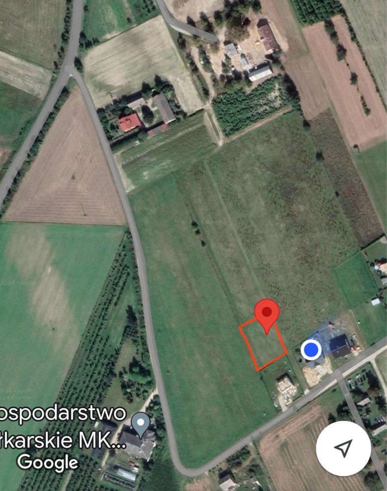 Dzialka budowlana 0.12ha Wojszyn gm. Janowiec