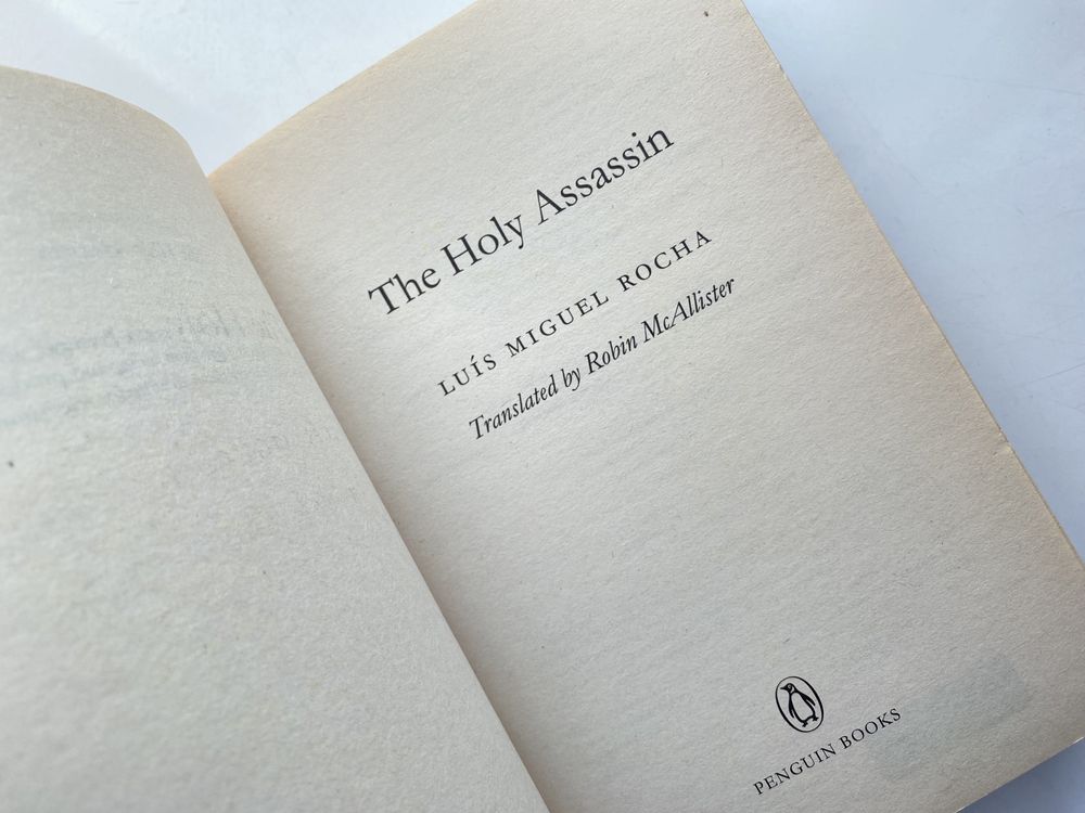 Книга «The Holy Assassin» Luis Miguel Rocha