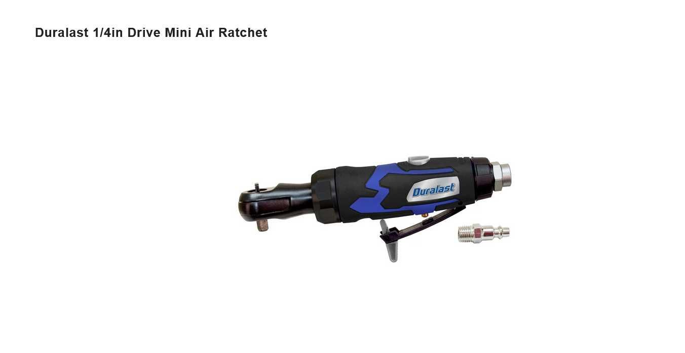 Duralast 1/4” Pneumatic Drive Mini Air Ratchet