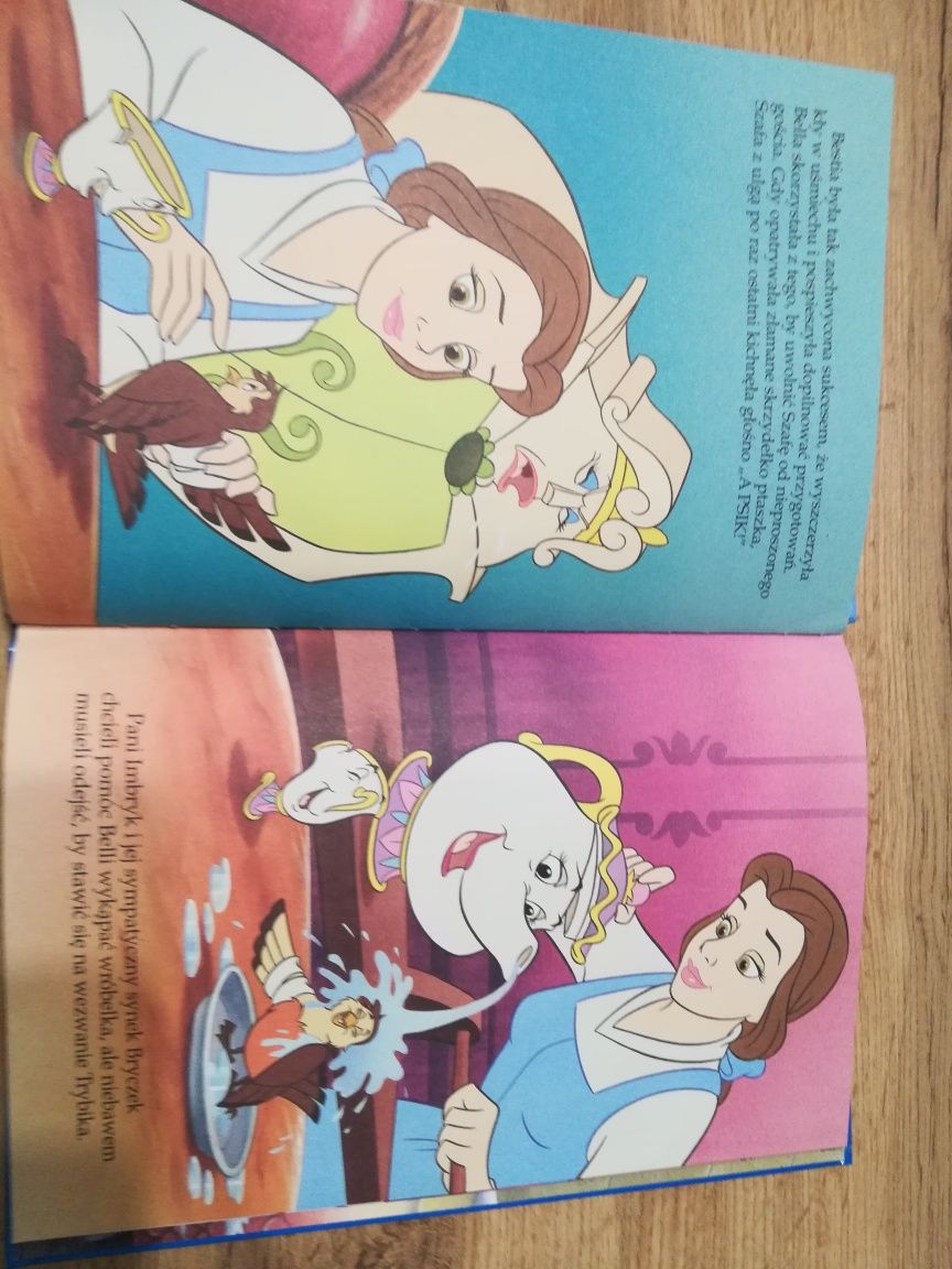 Klub książek Disneya Złamane skrzydełko Piękna i Bestia 1999