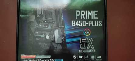 Новая Amd B450 am4 asus prime b450 plus