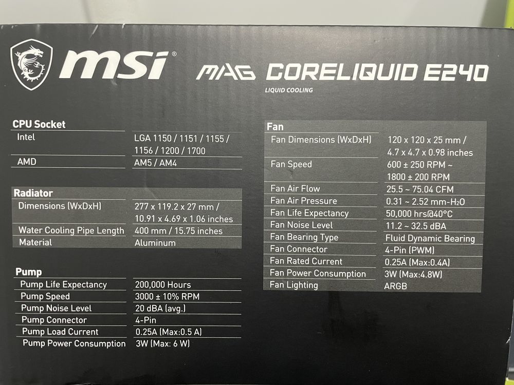 Watercooler  Msi