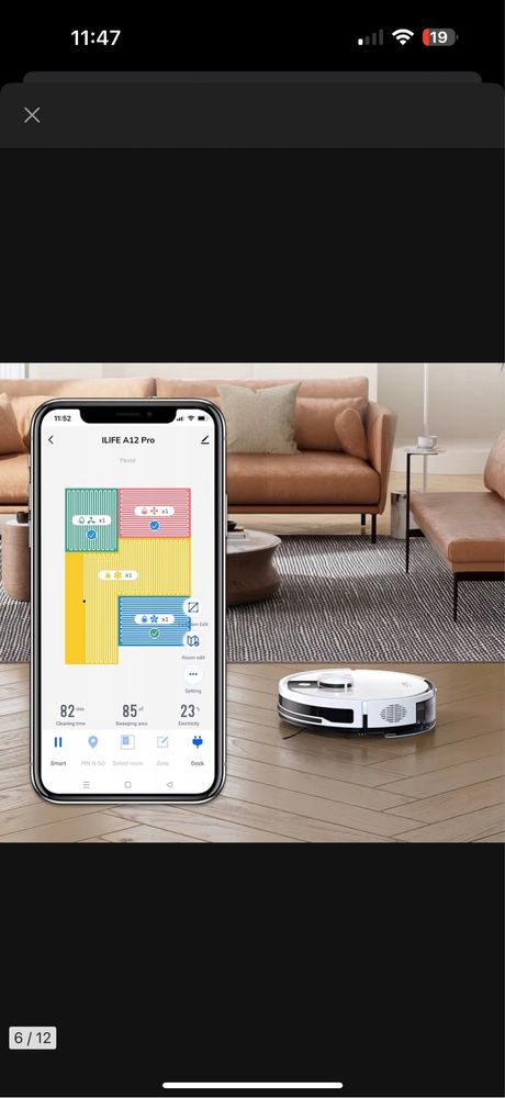 Robot sprzatajacy iLife A12 PRO NOWY