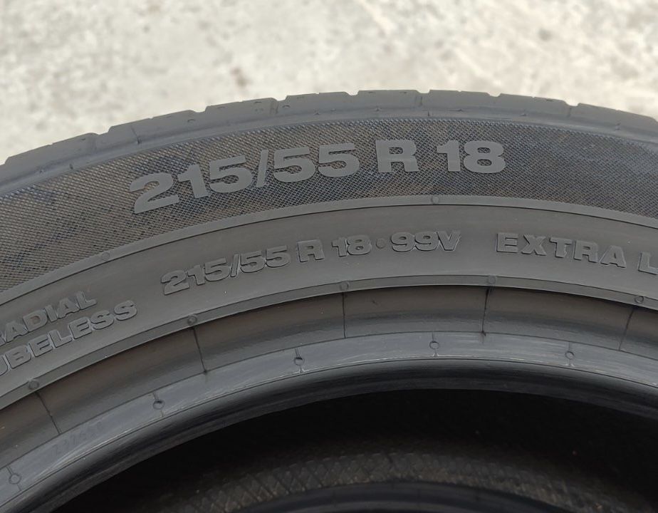 Шины гума покрышки колёса 215/55R18 Continental КОМПЛЕКТ