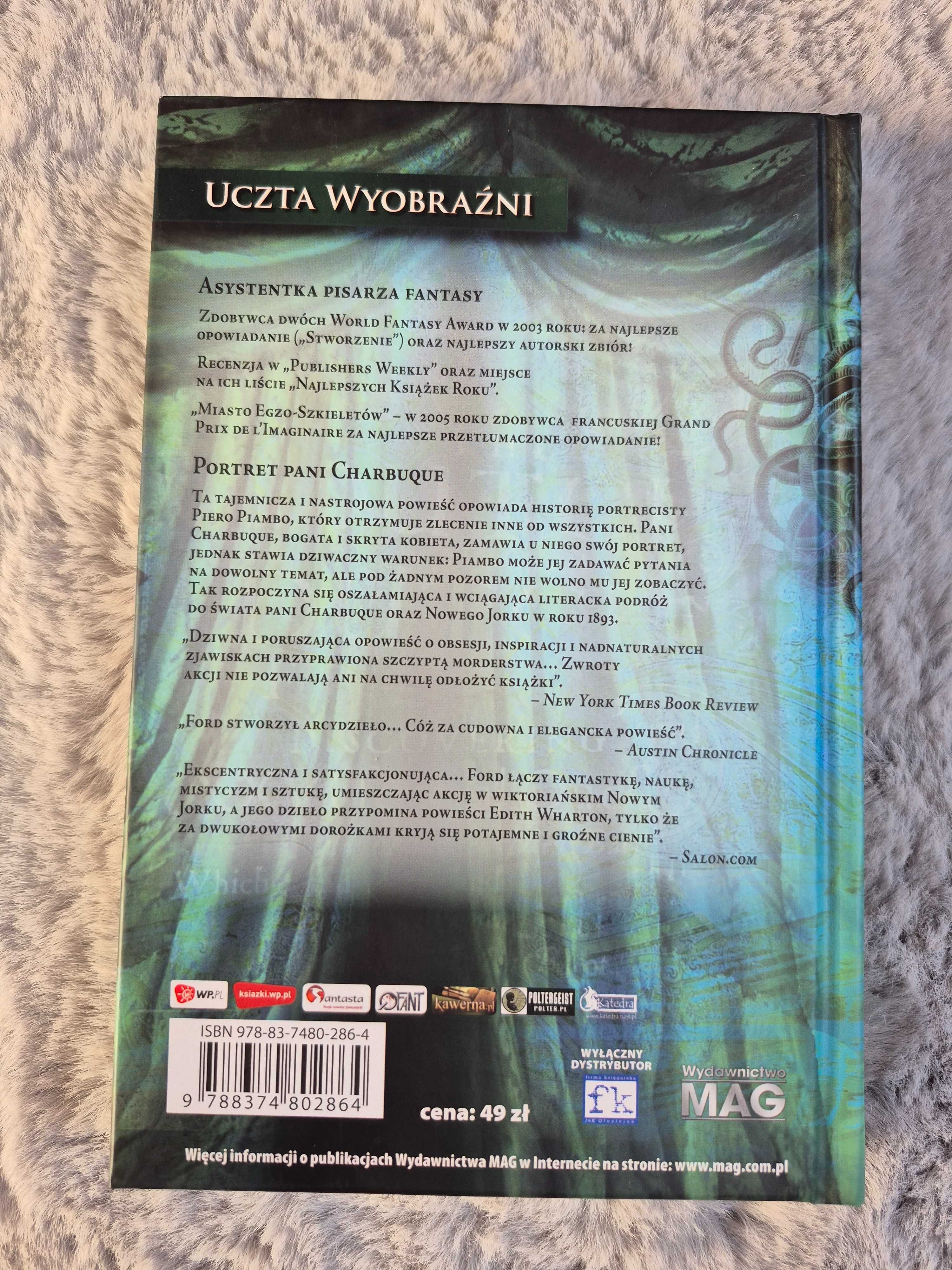Portret pani Charbuque Asystentka pisarza fantasy [Uczta Wyobraźni]