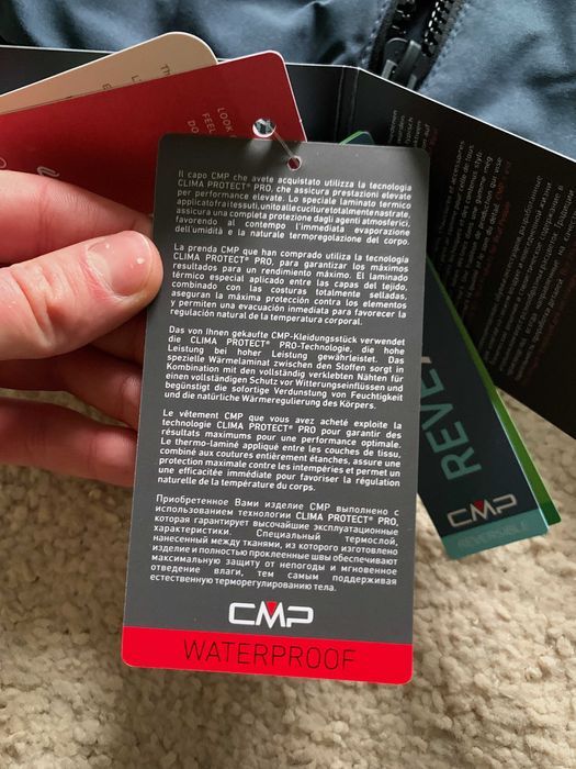 Мужская куртка CMP MAN REVERSE FIX HOOD (2 цвета) Италия