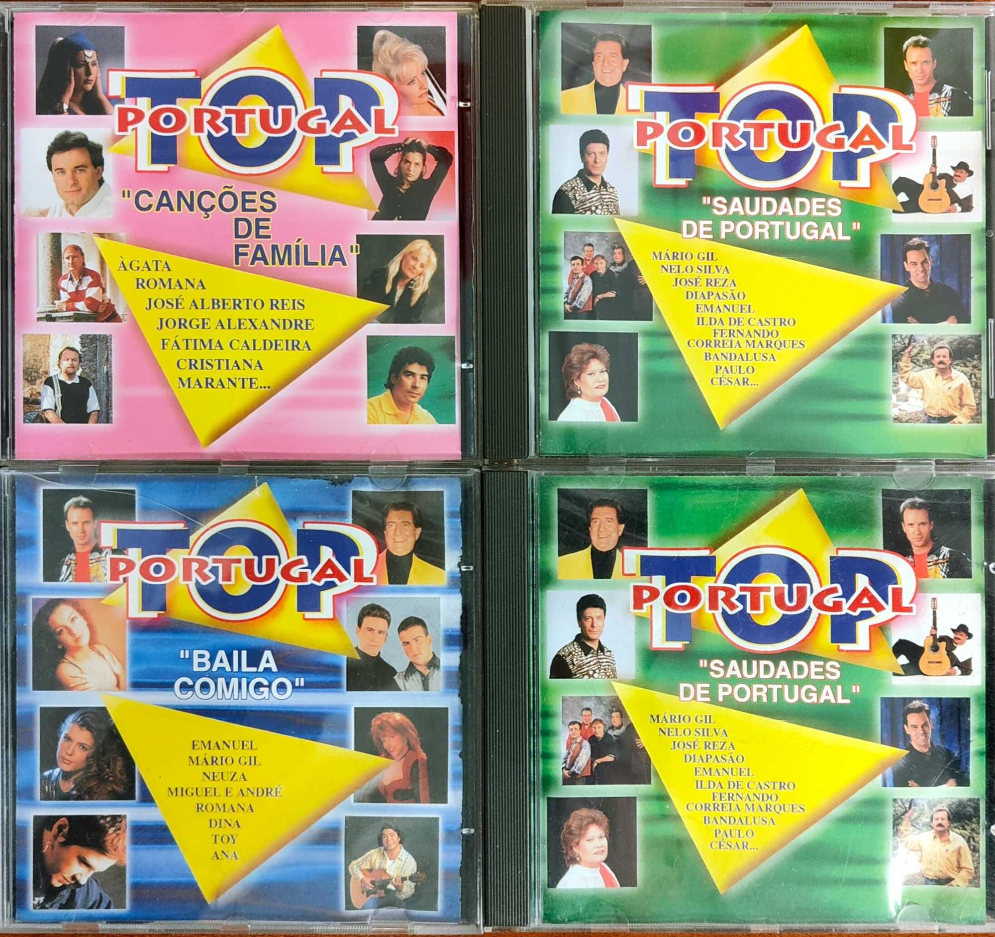 Lote CD 16 Volumes - TOP PORTUGAL - Vários Artistas