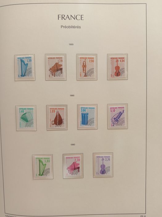 Álbum de selos França