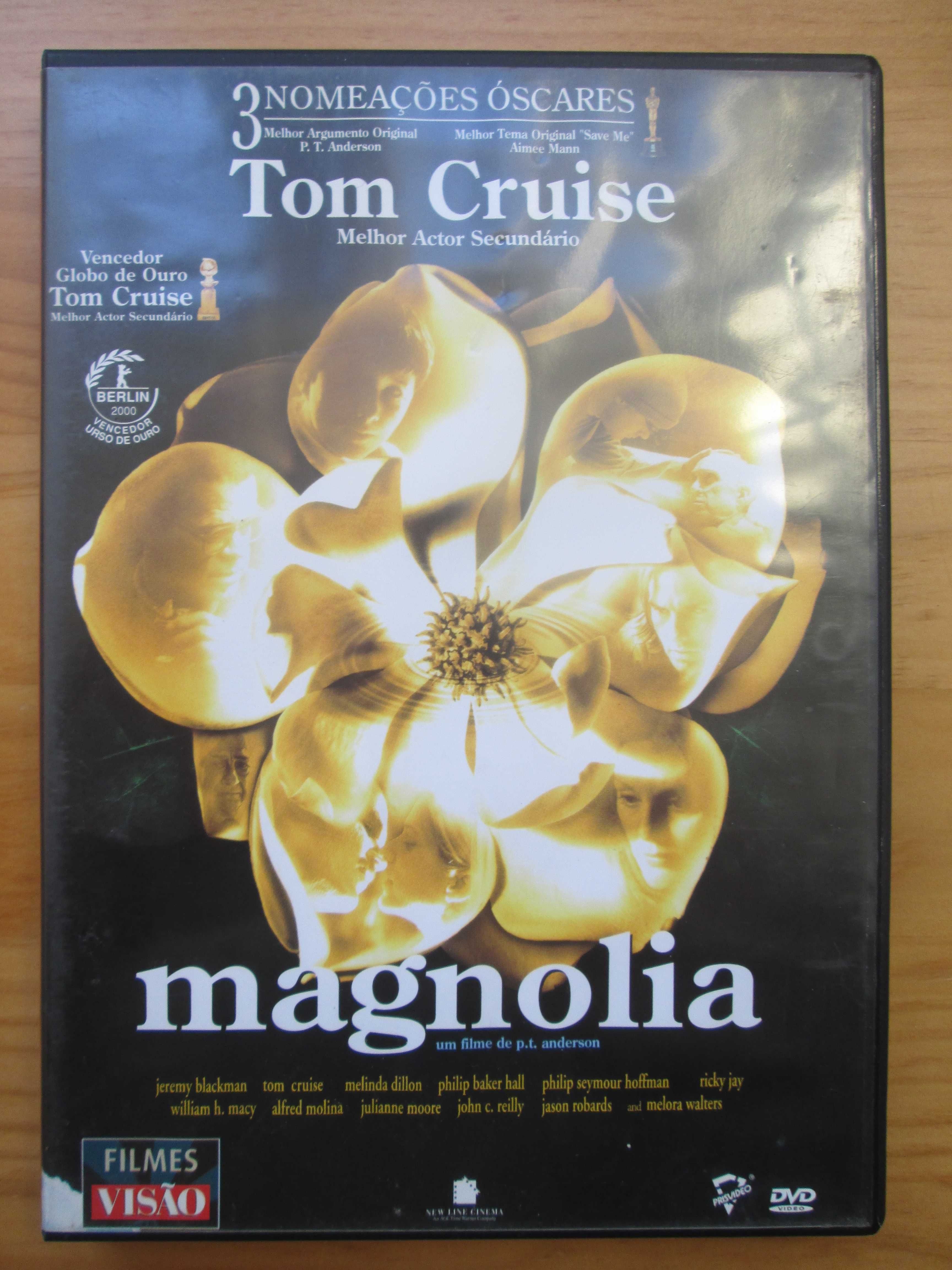 DVD Magnolia, com Philip Seymour Hoffman, Julianne Moore, Tom Cruise