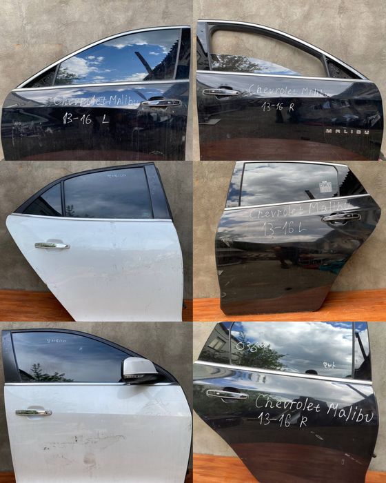 Двери Chevrolet Malibu Шевроле Малібу 2013 розборка