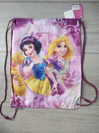 worek plecak szkolny na buty Disney Księżniczka Princess