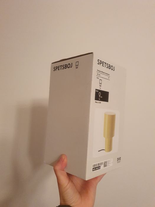 Lampka lampa stołowa nocna Spetsboj