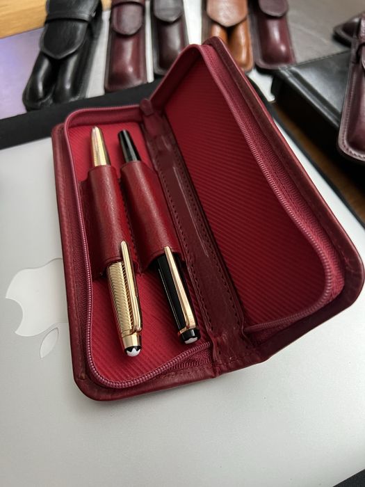 Skórzane etui na piora premium