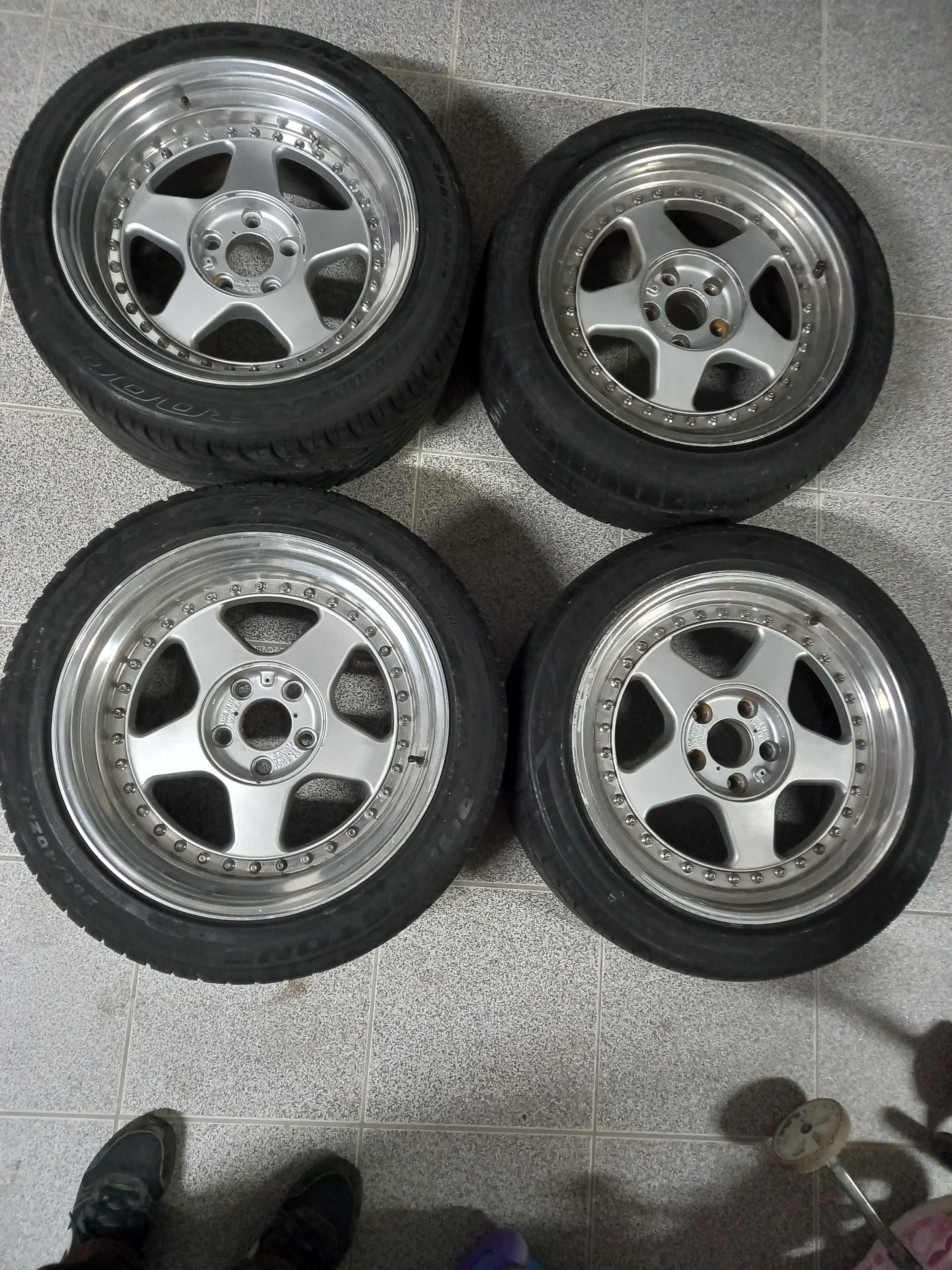 Jantes 16,17,18 de abas extra largas , furação 5x112
