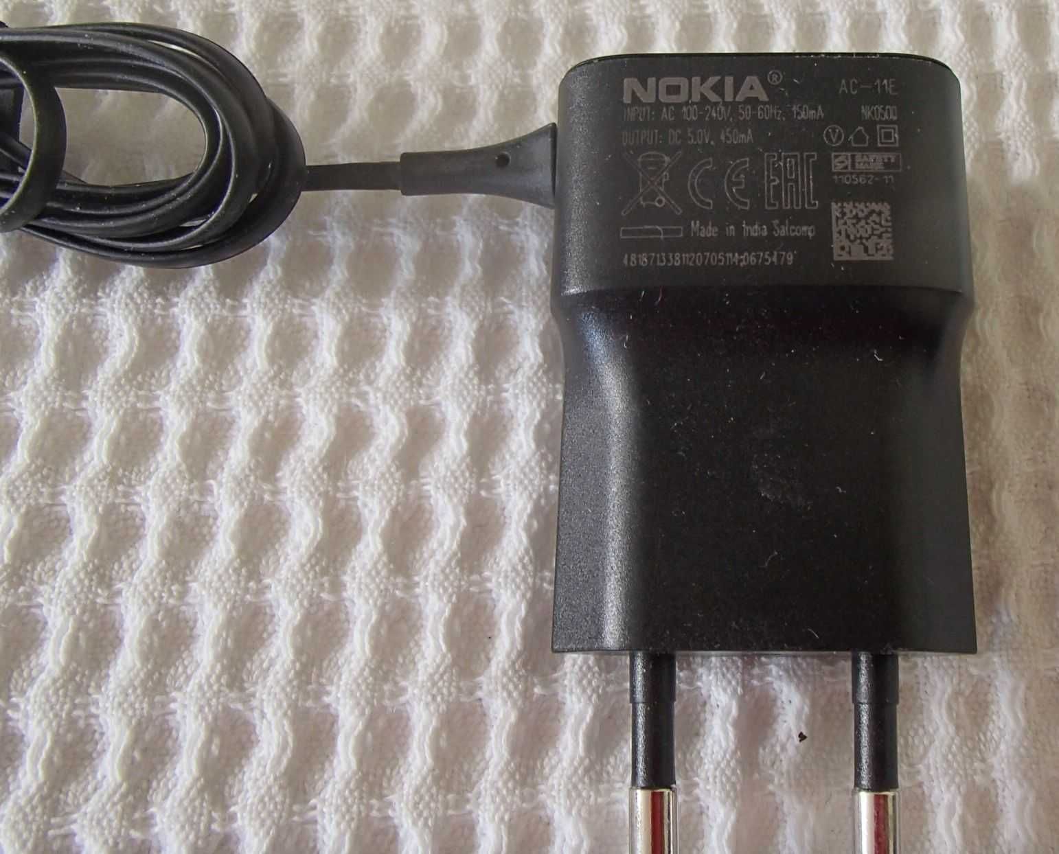 Ładowarka Nokia AC-11E 5V 150mA 5V - Nowa