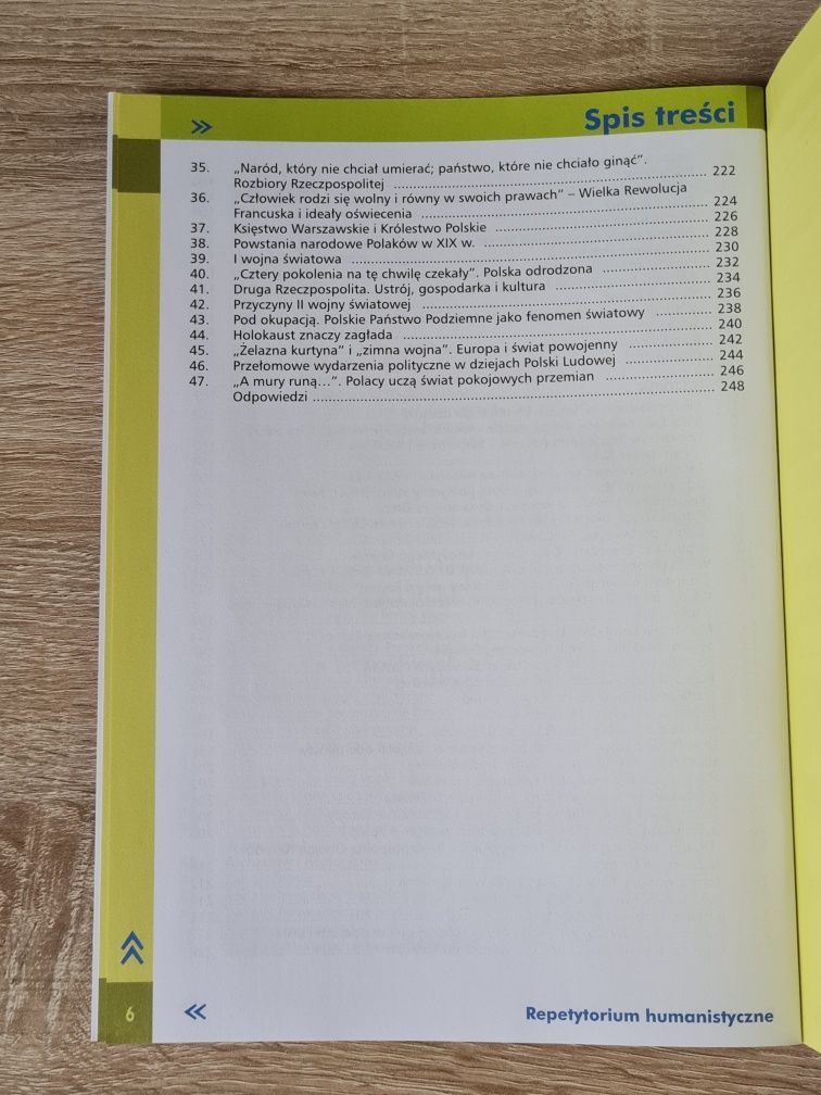 Nowe Repetytorium - język polski i historia