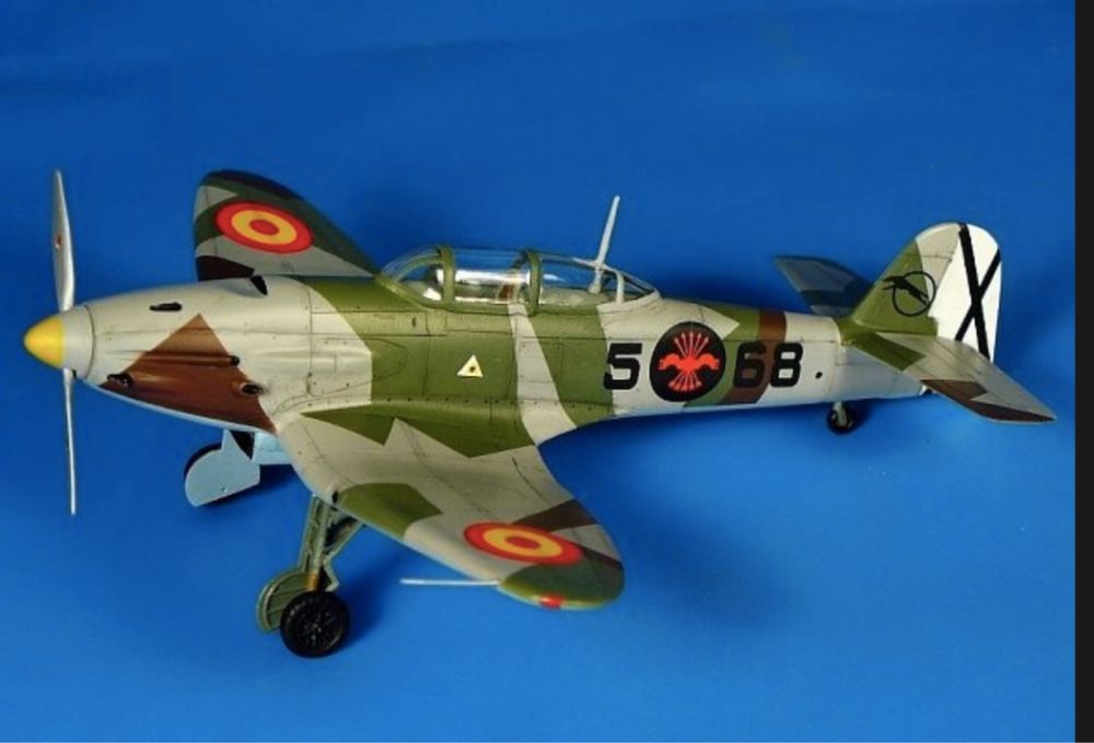 RS Models 92263 samolot Heinkel 112B Spain WWII German Fighter