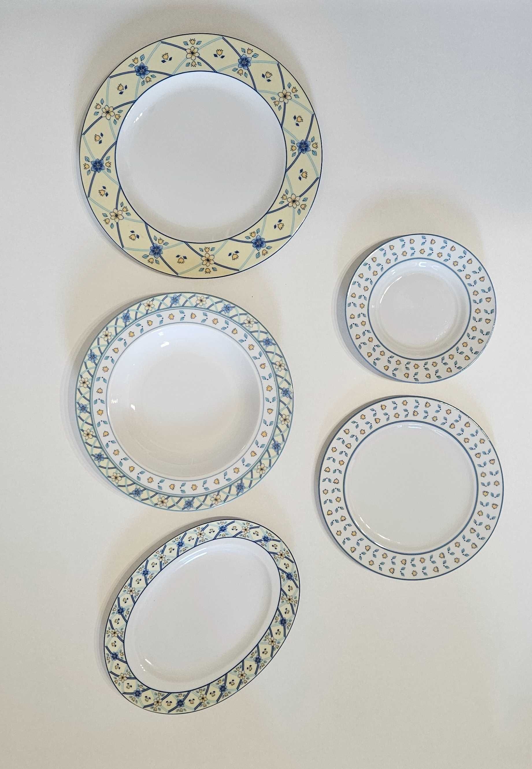 Zastawa stołowa SILESIAN PORCELAIN dla 12 osób