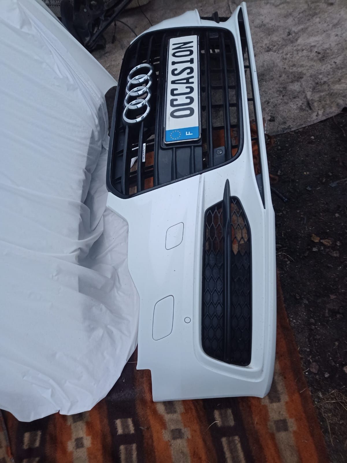 Kompletny zderzak przedni Audi A6 C7 4G S-Line LS9R