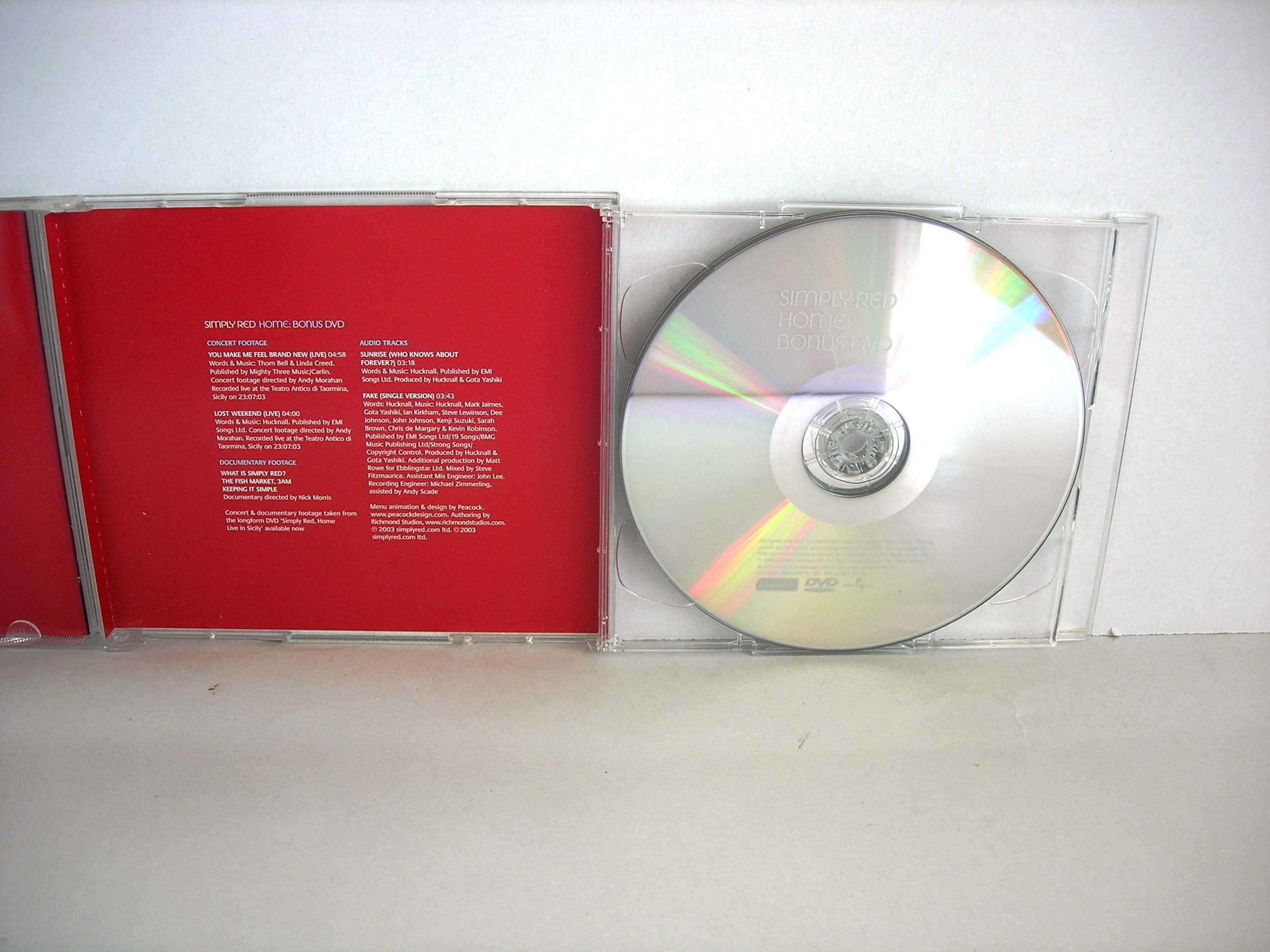 "Home" Simply Red CD + DVD Universal Music 2003