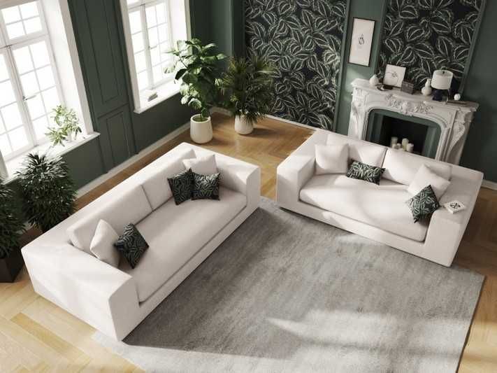 Sofa kanapa 3-os Tendance Biała Christian Lacroix 262x122x72cm