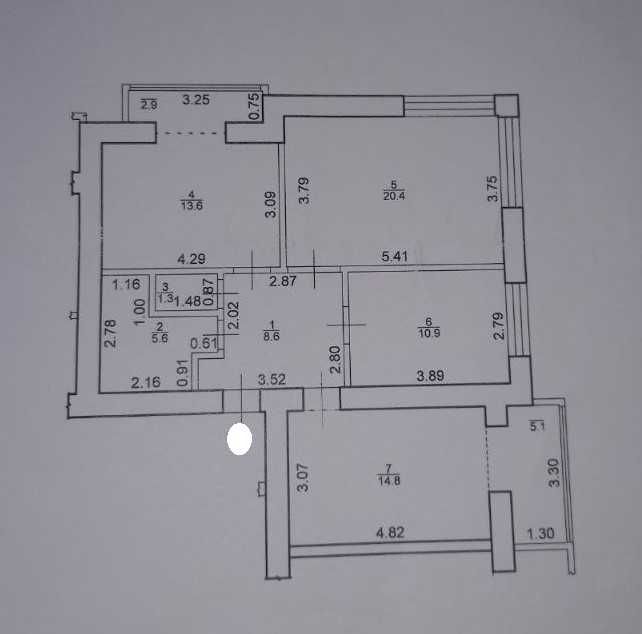 Продам 3-кімн. квартиру з ремонтом на 3-му пов. в закритому ЖК