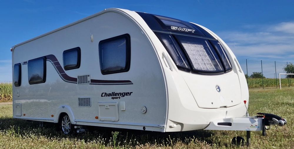 SWIFT Challenger  4/5 osobowa, Combi bojler, solar, mover, prysznic, WC
