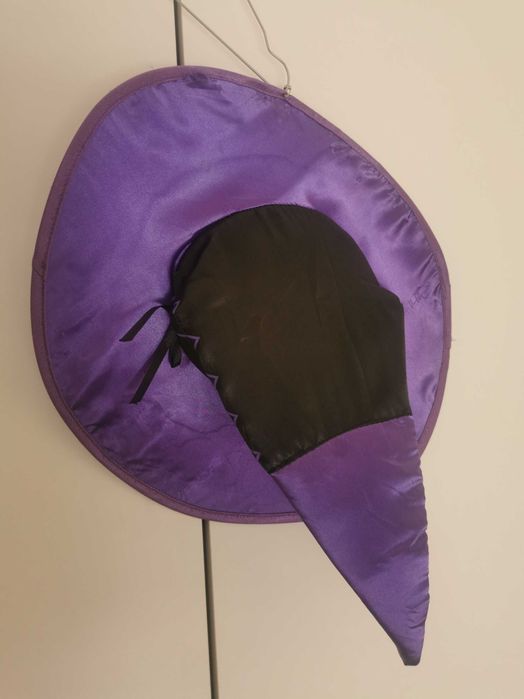 Fato de Bruxa Halloween Tam. 7-10 A