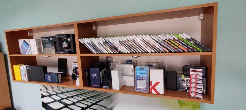 Dwie półki /szafki wiszące stan idealny JAK NOWE 2x 100x60x30 CM s/w/g