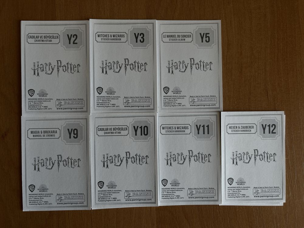 Наклейки Paniny Harry Potter