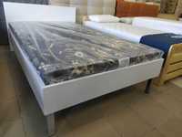 Nowe łóżko 120x200 biały lub dąb sonoma z materacem