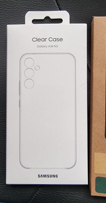 Capa samsung a34 5g - NOVA (sem uso)