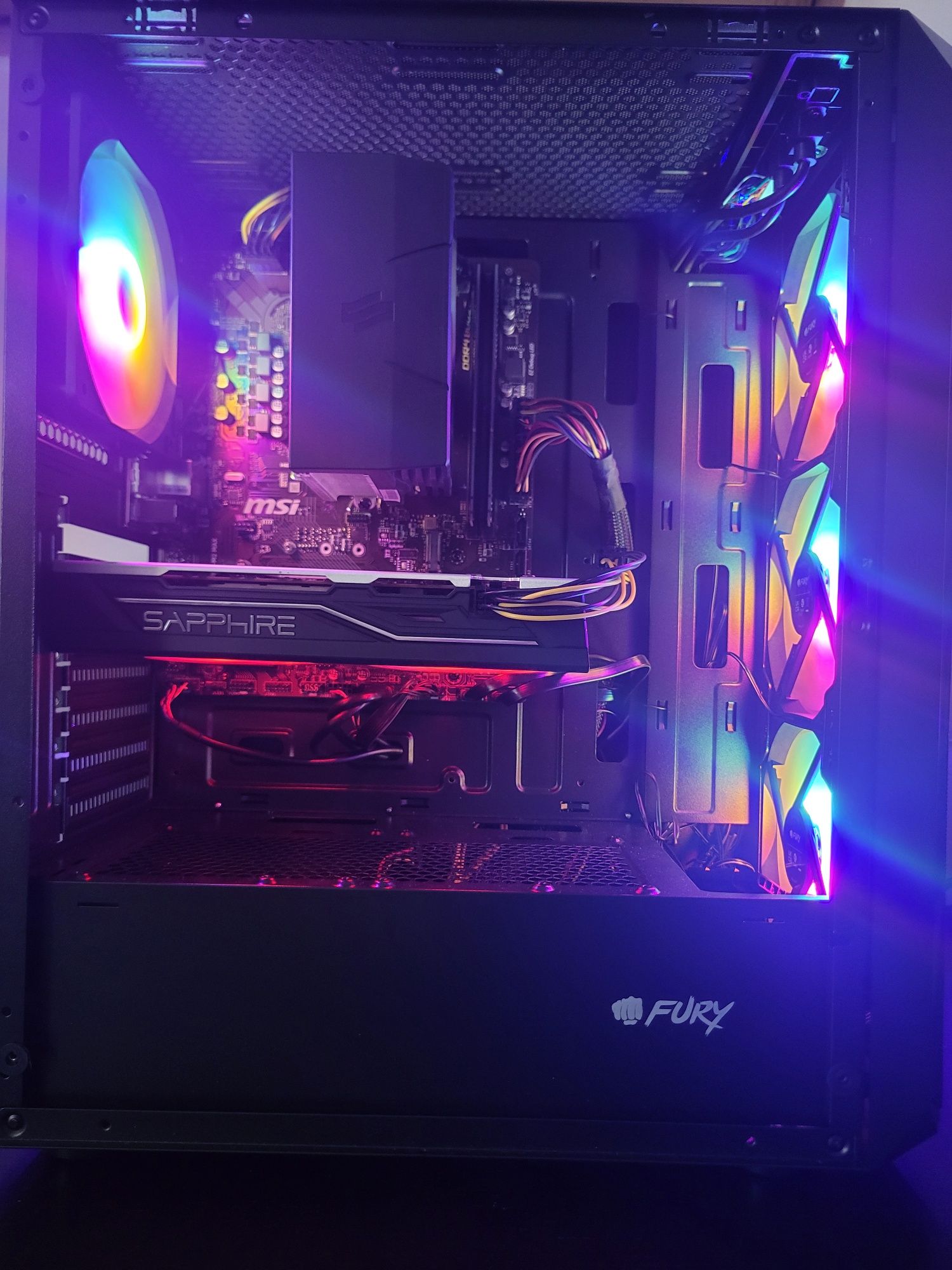 Komputer Gamingowy | R5 3600x | Rx580 | 16gb | SSD