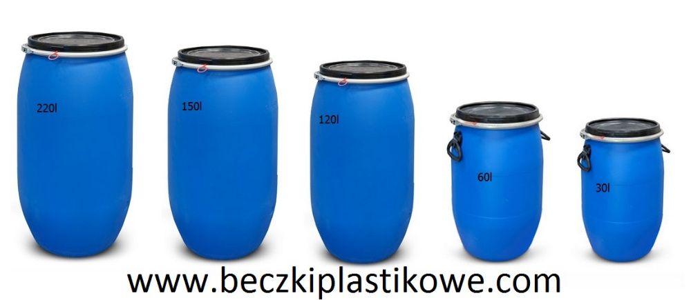 Beczka z korkami 220l Nowa