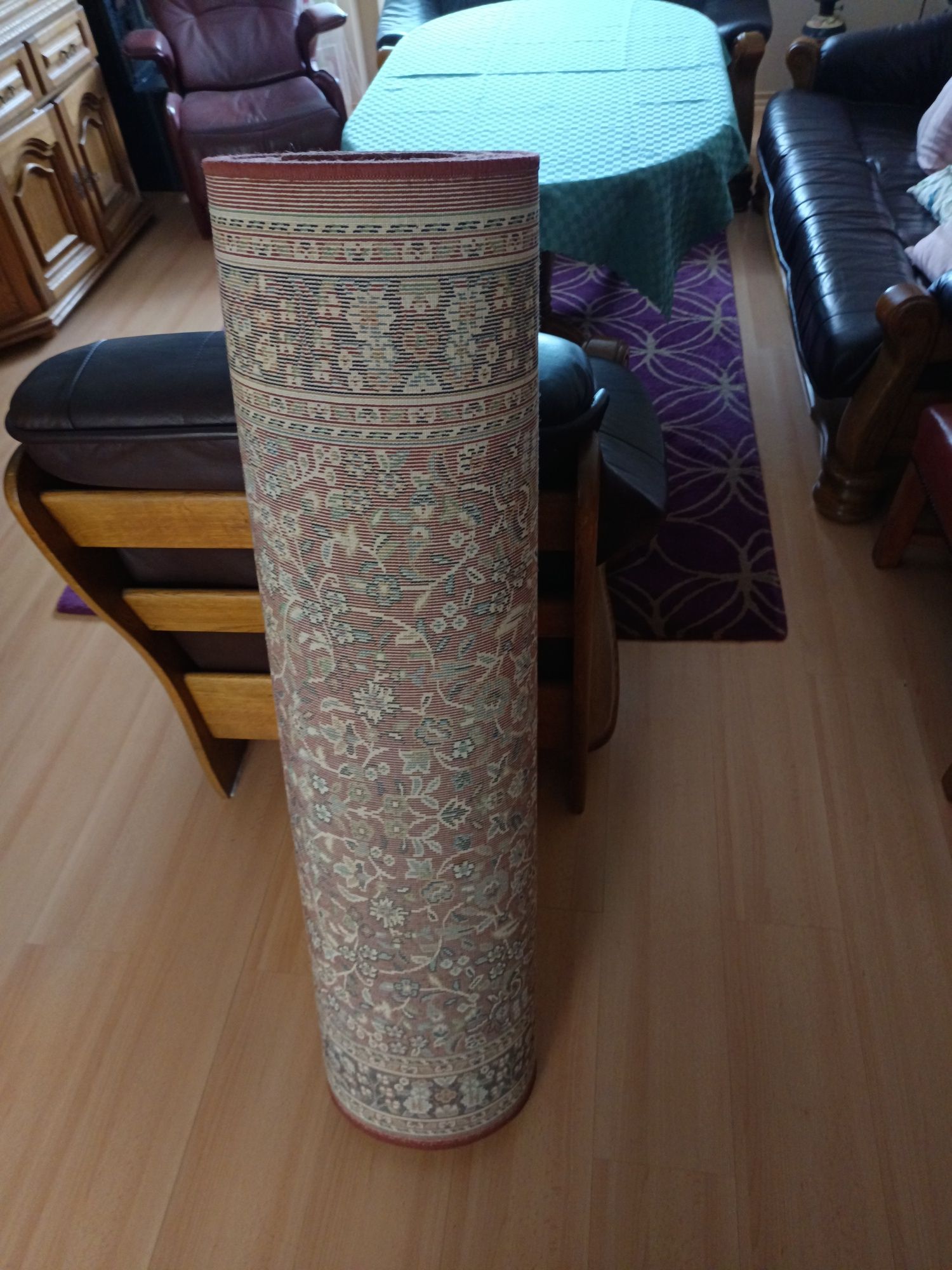 Dywan , chomik 120/ 350 / 1 cm. Porządny wełniany w super stanie