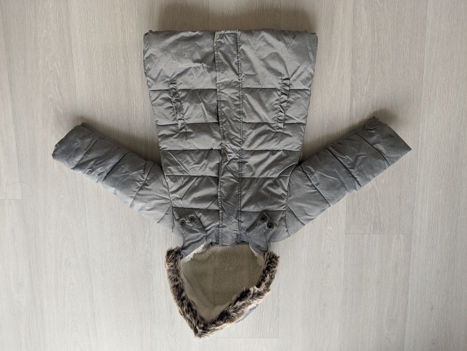 Kurtka zimowa dziewczęca 92