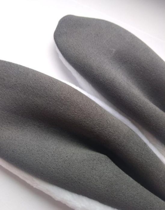 Обруч с ушками серые