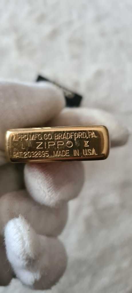 Zapalniczka Zippo 1994r Replica 1937. Brass Nowa