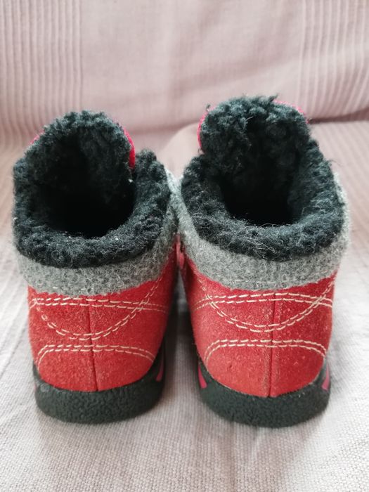 Trzewiki PAX śniegowce roz.19,botki,kozaczki,skóra,ocieplane dziecięce