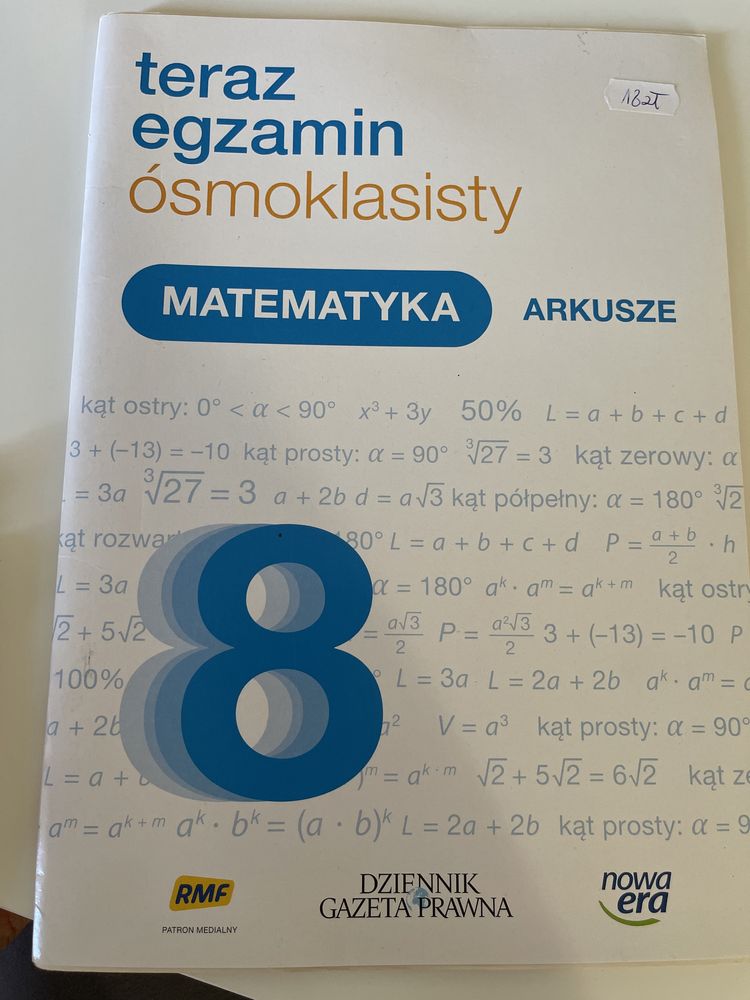 Teraz egzamin ósmoklasisty Matematyka Arkusze nowa era