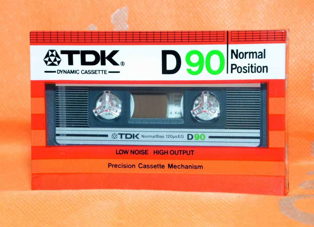 Аудио кассета TDK D90 Япония BASF Sony AMPEX Philips касета