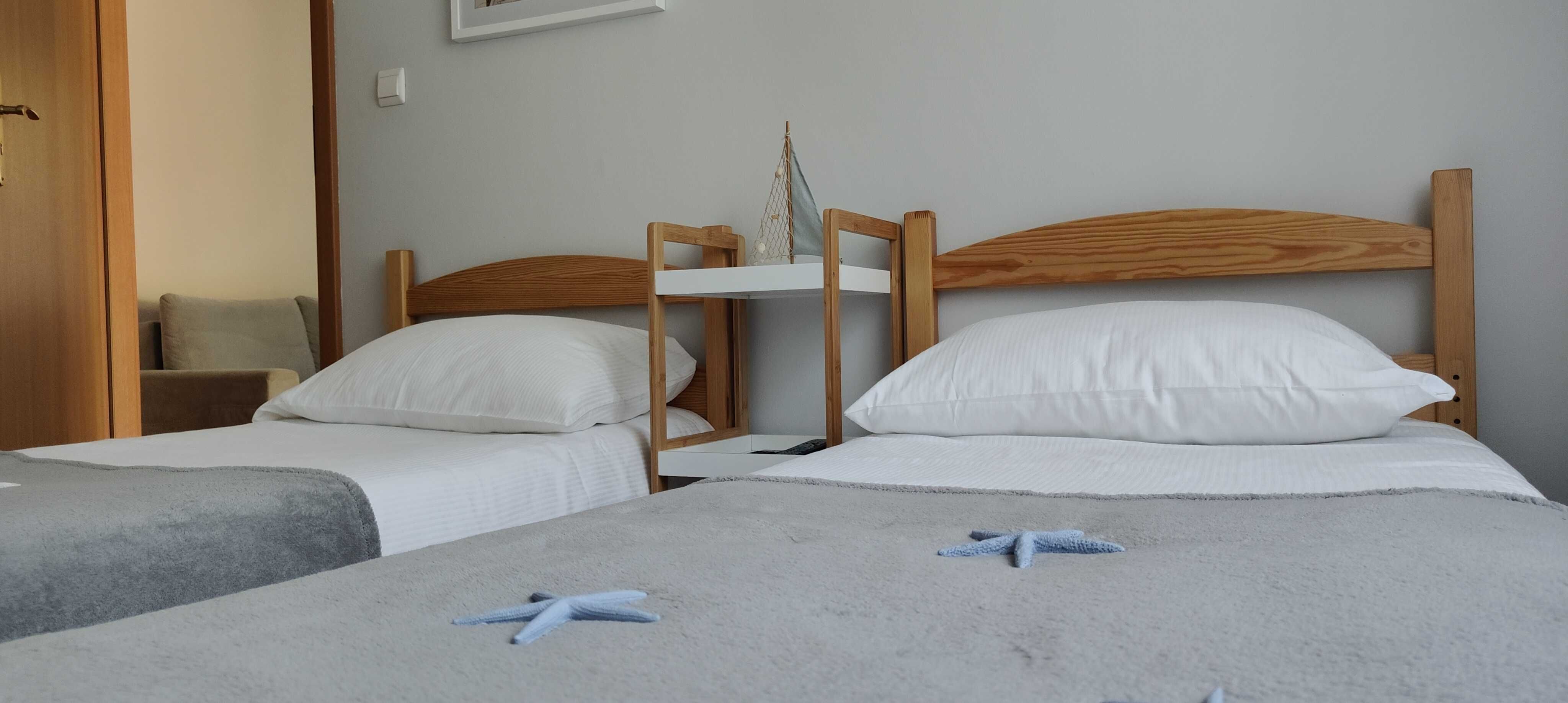 Dwupokojowy apartament nad morzem. Pobierowo