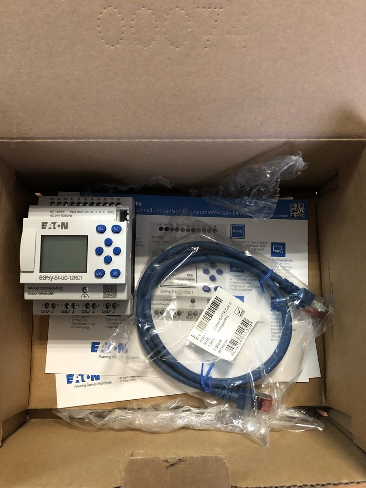 Стартовый комплект EASY-BOX-E4-UC1 + реле EASY - E4-DC - 6AE1