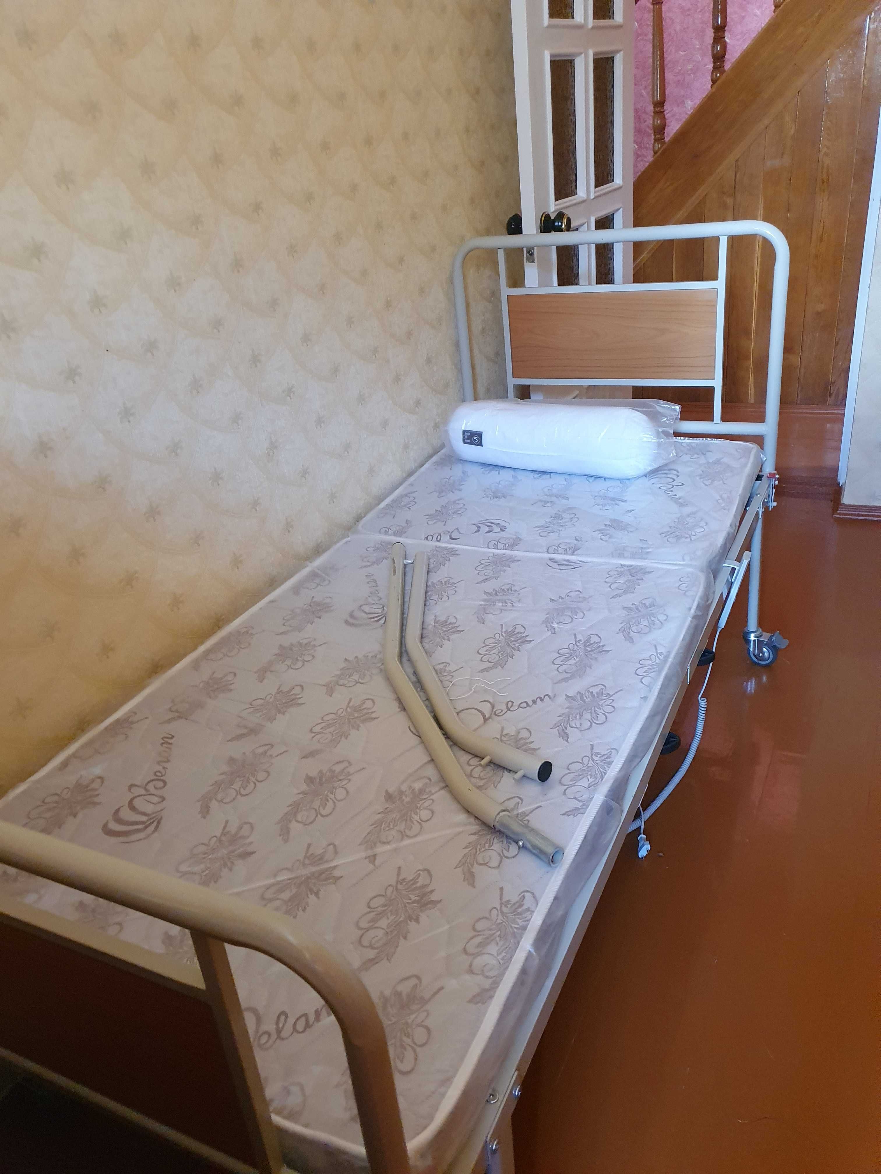 Кровать медицинская на колесах, OSD-91 V + OSD  -90 V с матрацом