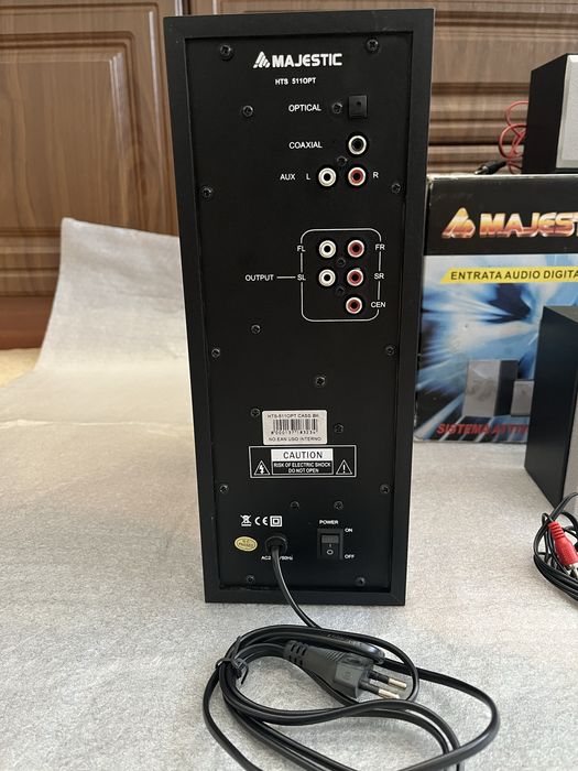 Majestic HTS 511OPT 80W Домашній кінотеатр новий 5.1 Home theatre