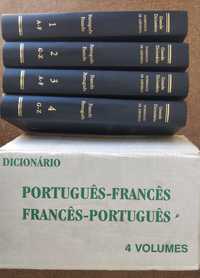 dicionário port - franc e franc - port Domingos Azevedo-4 livros novos