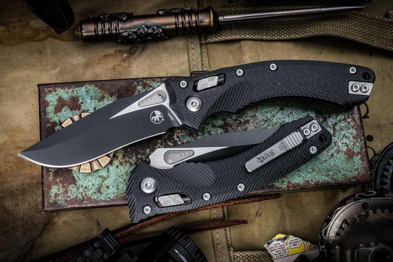 Брелок EDC компактний складень фолдер Microtech Amphibian Ram-LOK