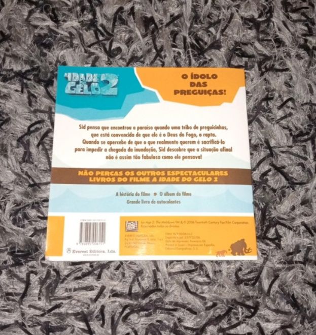 Livro infantil "Sid e as preguicinhas"