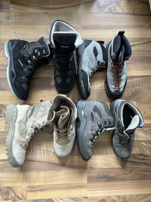 41 трекінгові ботінки lowa scarpa gore-tex